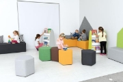 Image de Pouf Inflamea à 5 côtés, vert