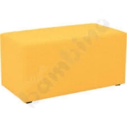 Image de Pouf Inflamea double moutarde