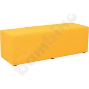 Image de Pouf Inflamea triple moutarde