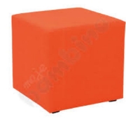 Image de Pouf Inflamea simple orange