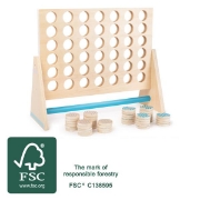 Image de Puissance 4 géant en bois