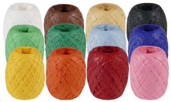 Image de Raphia papier, les 12 tons