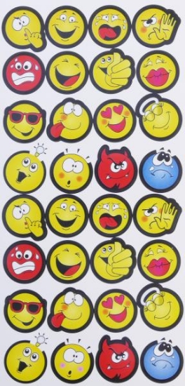 Image de Stickers grand émoticônes, les 320