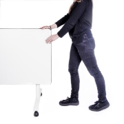Image de Table pliante MINIFLOOP sur roulettes H 46 cm