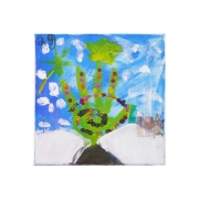 Image de Châssis entoilé 20 x 20 cm