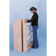 Image de Maxi-bibliothèque biface - Hêtre
