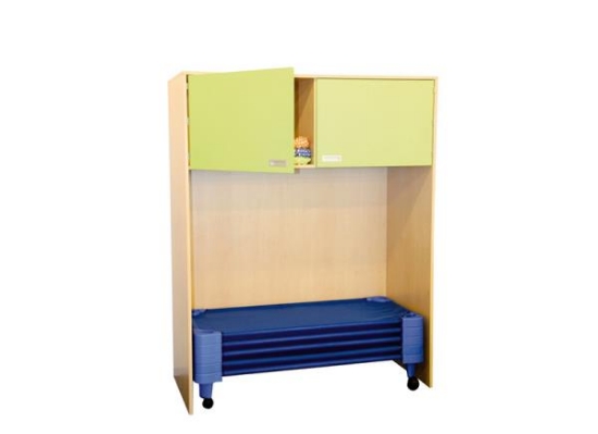 Image de Armoire pour lits de repos - Jaune clair