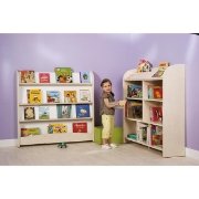 Image de Maxi-bibliothèque biface - Bouleau