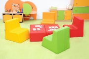 Image de Bloc en mousse - Table Rouge