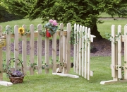 Image de Clôtures en bois avec porte