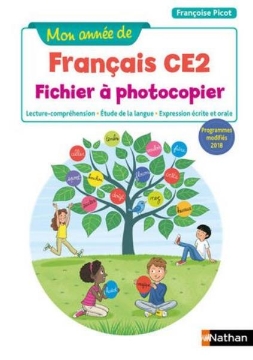 Agrandir l'image de Mon année de Français - Fichier à photocopier - CE2 - 2019 Image de Mon année de Français - Fichier à photocopier - CE2 - 2019