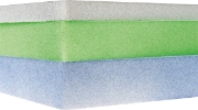 Image de Panneau acoustique carré, bleu clair