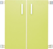 Image de Portes pour armoires M, la paire lime