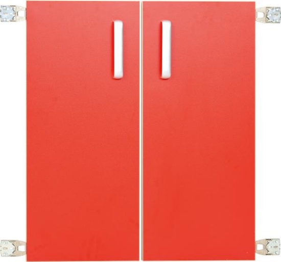 Image de Portes pour armoires M, la paire rouge