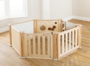 Image de Toddler parc au sol avec porte