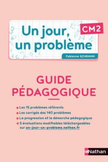 Image de Un jour, un problème CM2 - Guide pédagogique + Cahier élève PCF