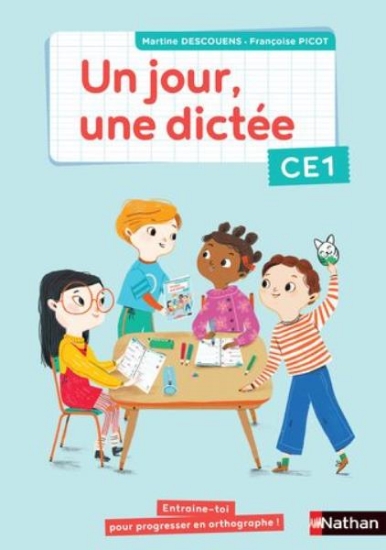 Image de Un jour, une dictée CE1 - Cahier - 2020
