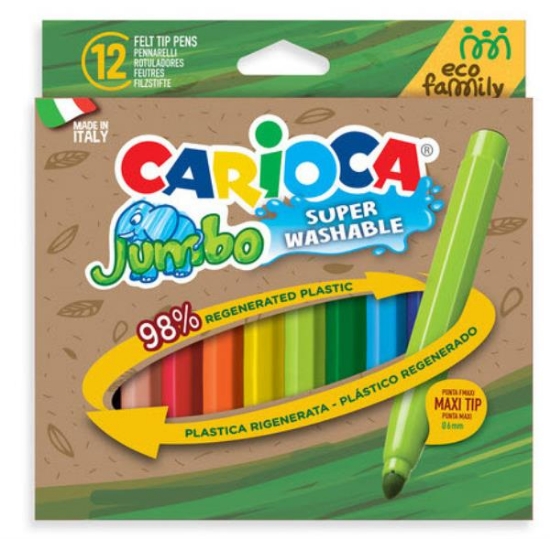 Image de Etui de 12 marqueurs Jumbo