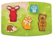 Image de Puzzle tactile, animaux de la forêt