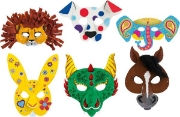 Image de Masques animaux, les 6