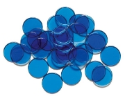 Image de Maxi jeton plastique bleu - les 200