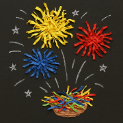 Image de Frisure de papier, 6 couleurs