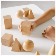 Image de Solides Bois - Lot de 12