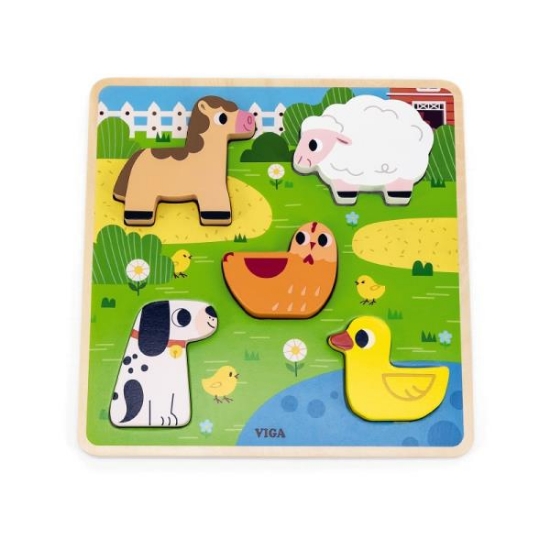 Image de La ferme, puzzle