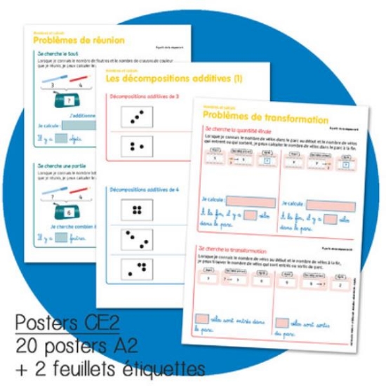 Image de Haut les maths ! CE2 - Posters