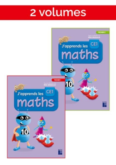 Image de J'apprends les maths CE1 - Fichier en 2 volumes