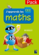 Image de J'apprends les maths CE2 - Pack de 10 fichiers