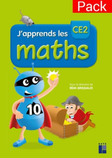 Image de J'apprends les maths CE2 - Pack de 10 fichiers