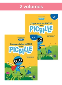 Agrandir l'image de J'apprends les maths avec Picbille CP - Fichier en 2 volumes - Programmes 2025 Image de J'apprends les maths avec Picbille CP - Fichier en 2 volumes - Programmes 2025