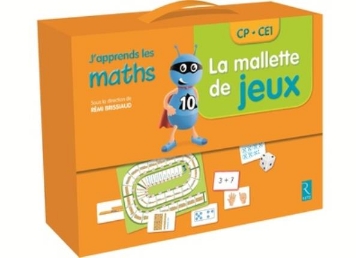 Agrandir l'image de La mallette de jeux - J'apprends les maths CP / CE1 Image de La mallette de jeux - J'apprends les maths CP / CE1