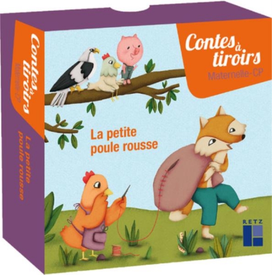 Image de La petite poule rousse - Contes à tiroirs Maternelle CP