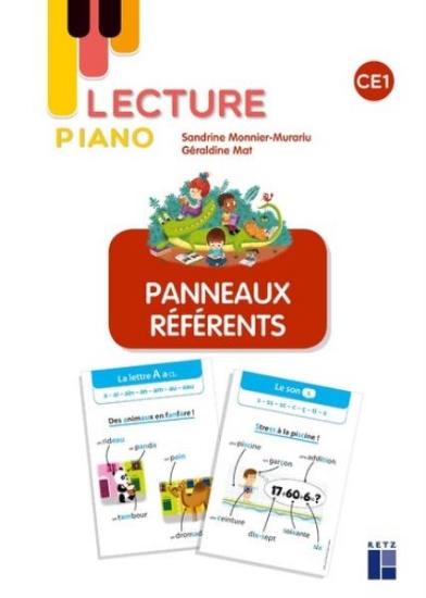 Image de Lecture Piano CE1 - Panneaux référents