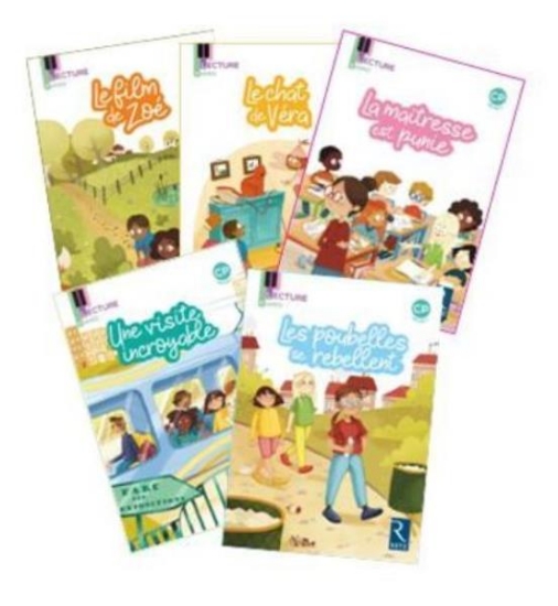 Image de Lecture Piano CP - 5 albums de premières lectures - (1 pack de 5)