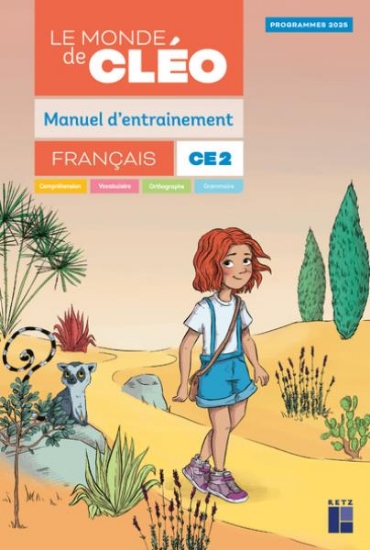 Image de Manuel d'entraînement CE2 + aide-mémoire - Le monde de Cléo (programmes 2025)