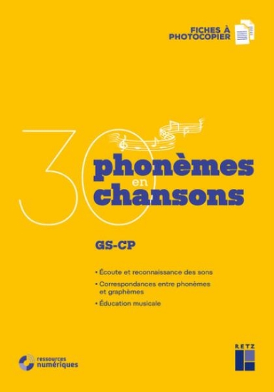 Image de 30 phonèmes en 30 chansons (+ ressources numériques)