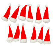 Image de Bonnets de Noël en velours, les 12