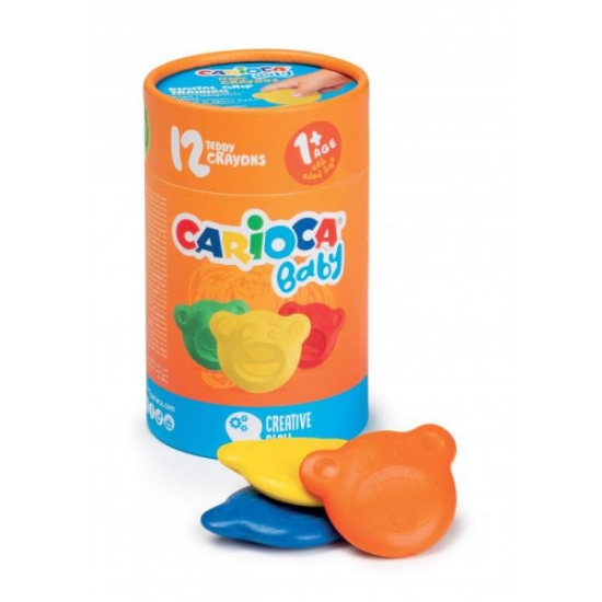 Image de Teddy Crayons BABY, les 12