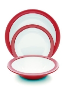 Image de Grande assiette rouge