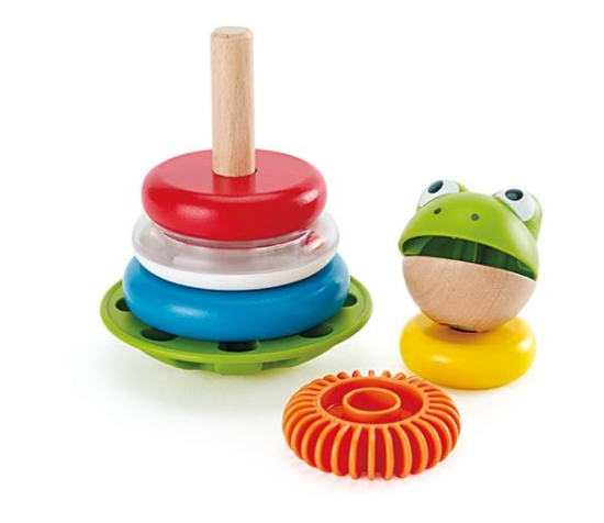 Image de Anneaux à empiler Mr frog