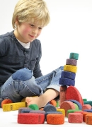 Image de Korxx Kuller C Mix – Blocs en liège – Set de 40 pièces assorties