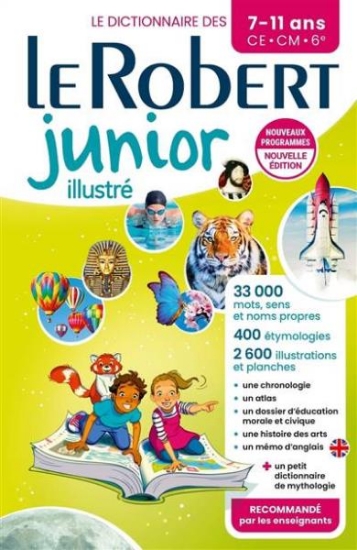 Image de Dictionnaire Robert junior agréé 2707