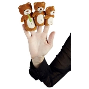 Image de Marionnettes à doigts Boucle d'or et les 3 ours