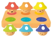 Image de Champignons rigolos à trier - couleurs et émotions