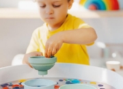 Image de Entonnoirs sensoriels – Inspire My Play PlayTRAY – vert & bleu – set de 3
