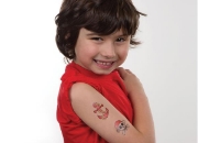 Image de Tatouages temporaires pirates - set de 24 assortis