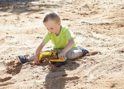 Image de Chargeuse pelleteuse Truckies 25 cm avec personnage